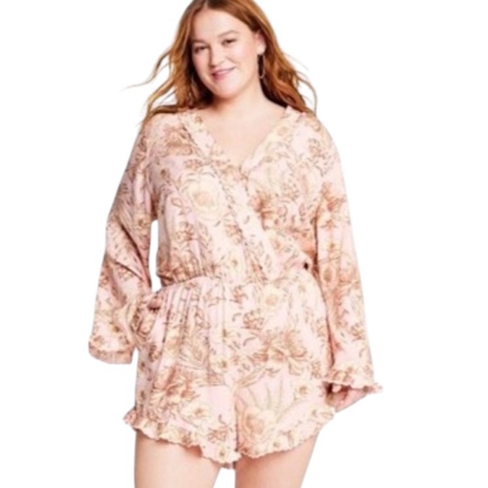 Agua Bendita Romper Shorts Size 2X
